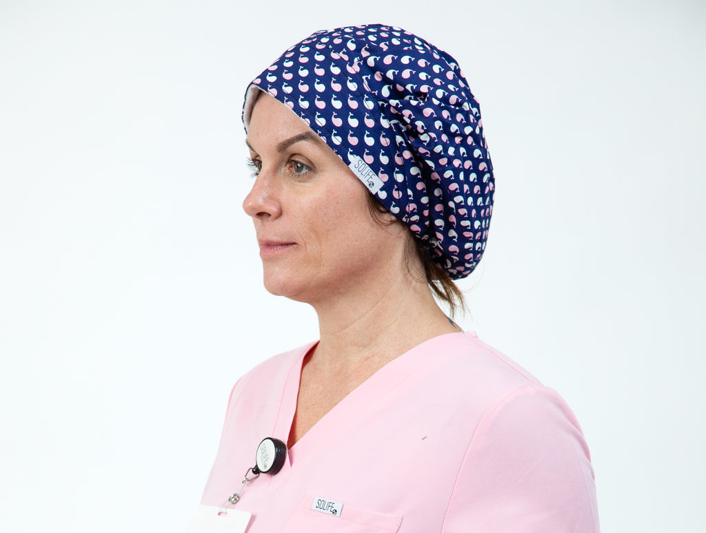 Bouffant Scrub Cap with SILC™ Lining - SOLIFE SCRUBS