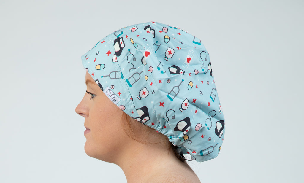 Bouffant Scrub Cap - SOLIFE SCRUBS