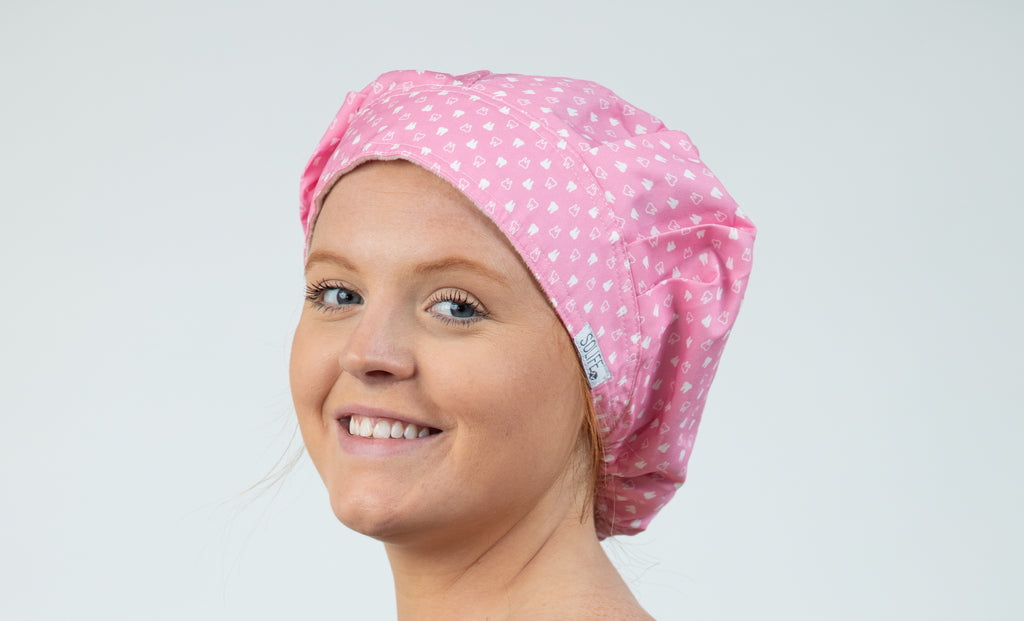 Bouffant Scrub Cap with SILC™ Lining - SOLIFE SCRUBS