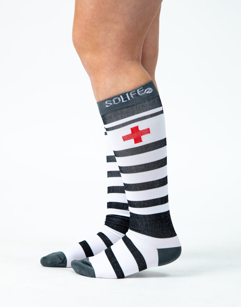 Graduated Compression Socks for Men - SOLIFE SCRUBS