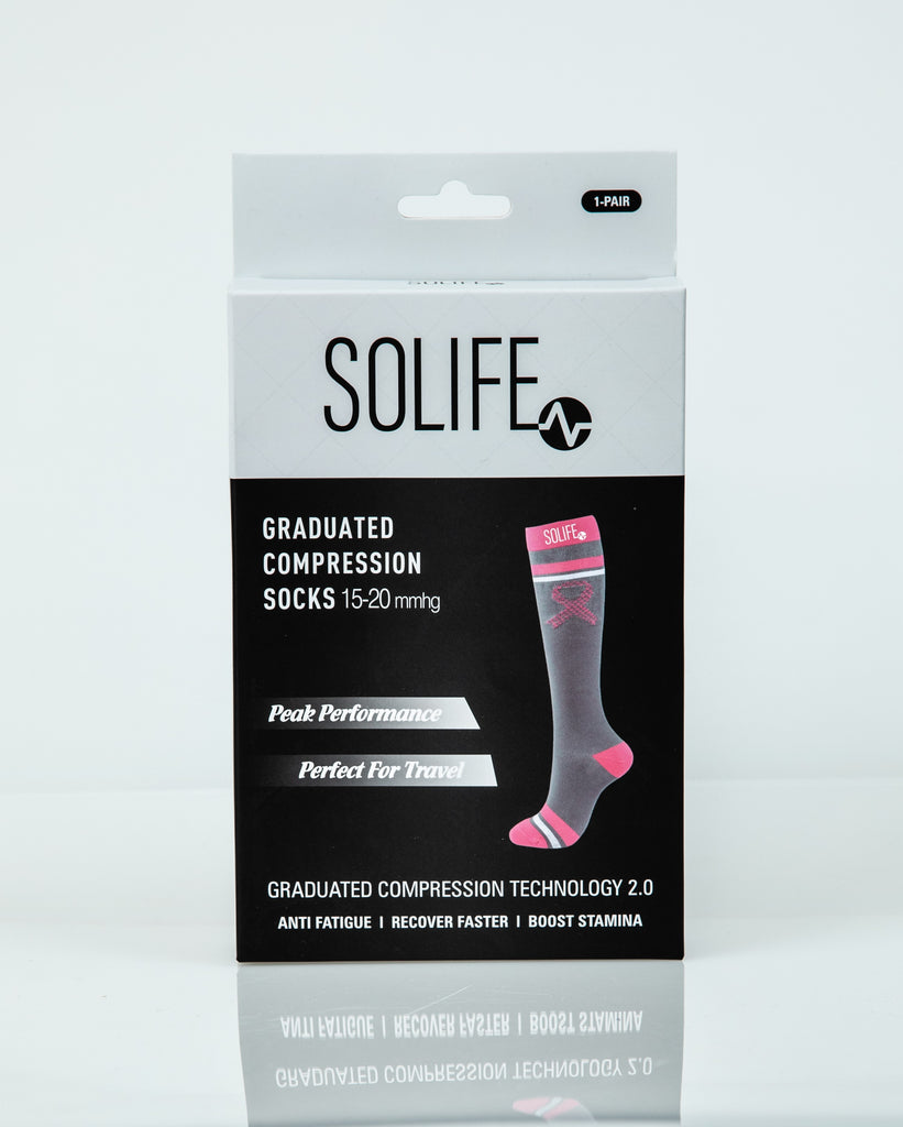 Graduated Compression Socks for Women - SOLIFE SCRUBS